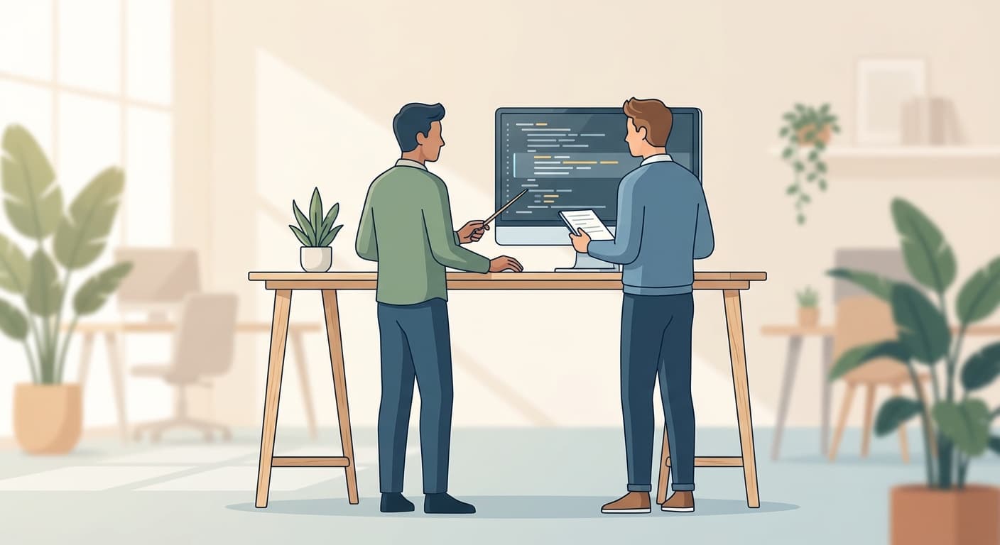 Pair-Programming-Ansatz bei der GIS-Team-Schulung